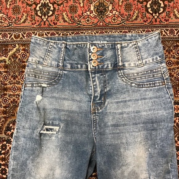 High Rise Perfect Wedgie Jeans - Picture 3 of 7